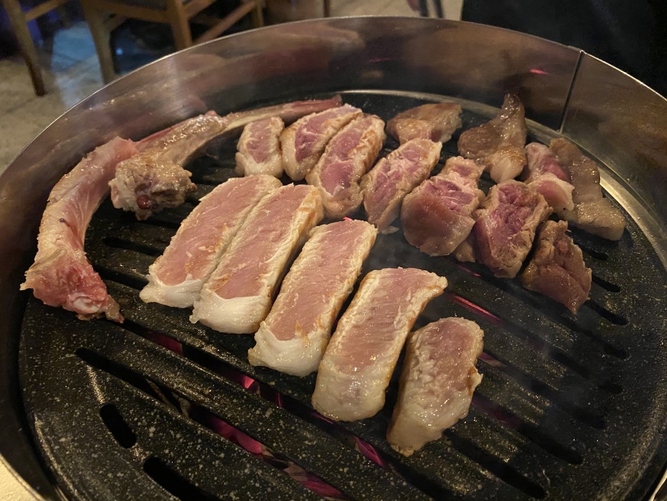 망원동 고기집 고기온도