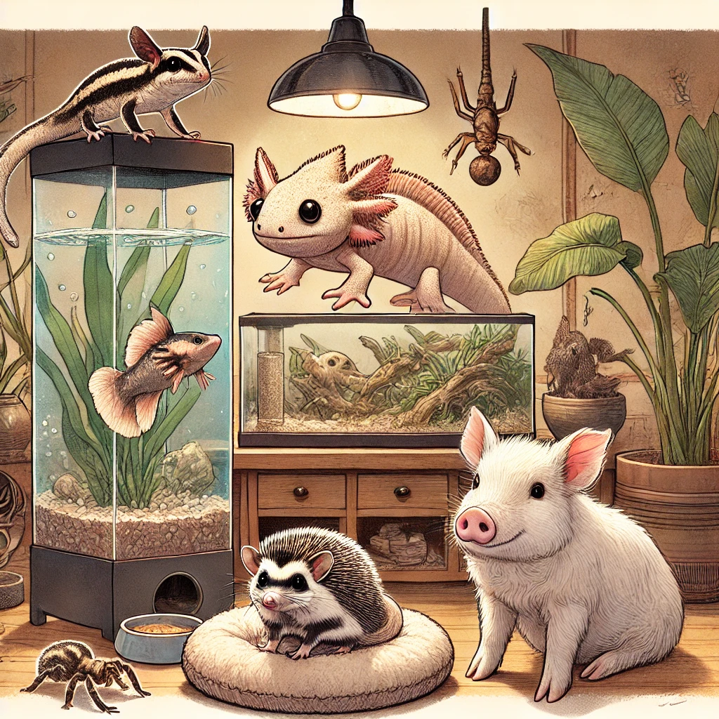 독특한 애완동물