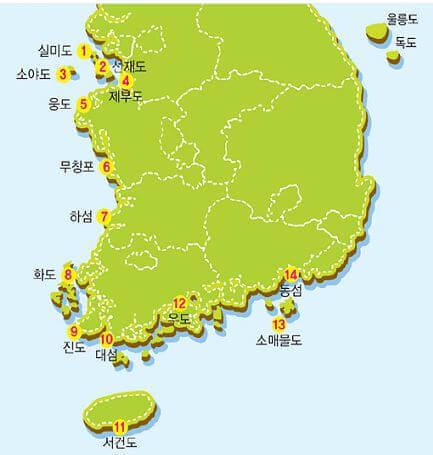 진도 신비의 바닷길