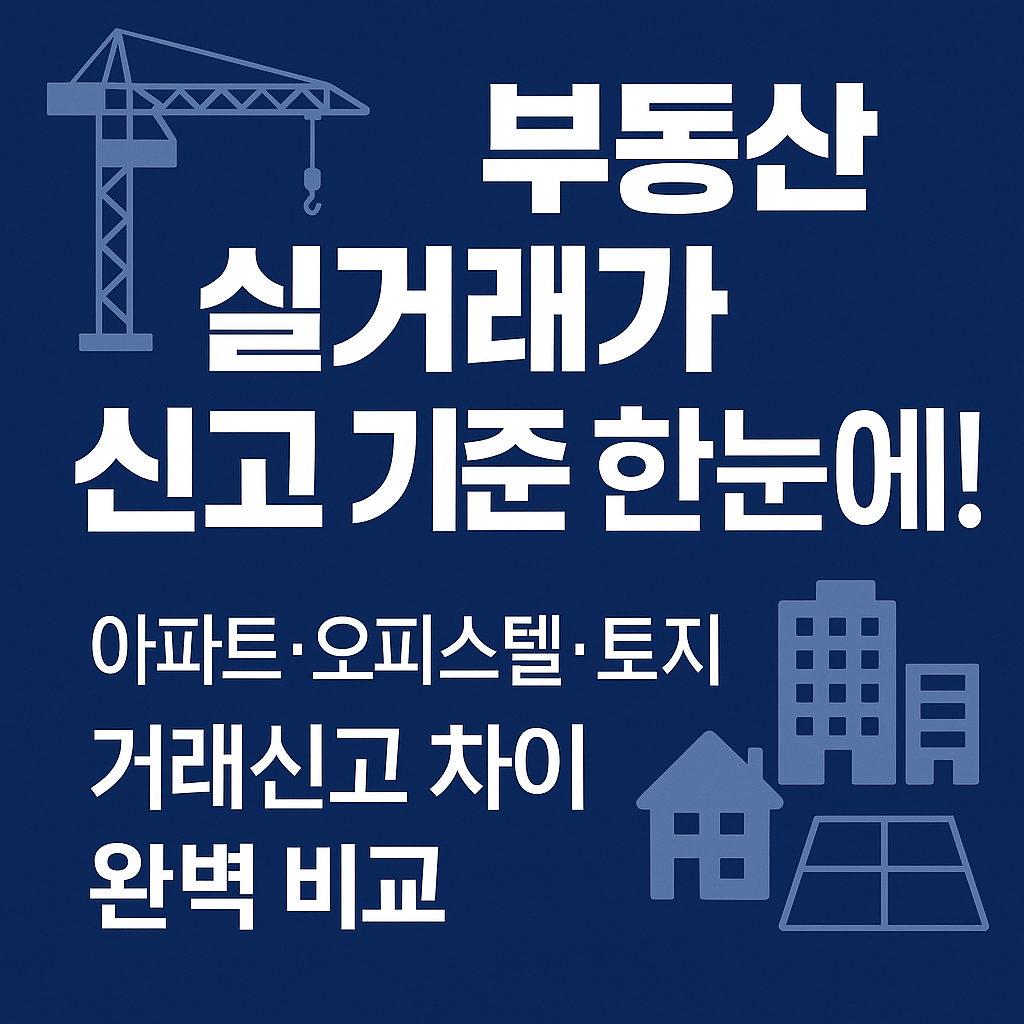 실거래가 공개시스템(RTMS) 활용법과 신고서 작성 팁.