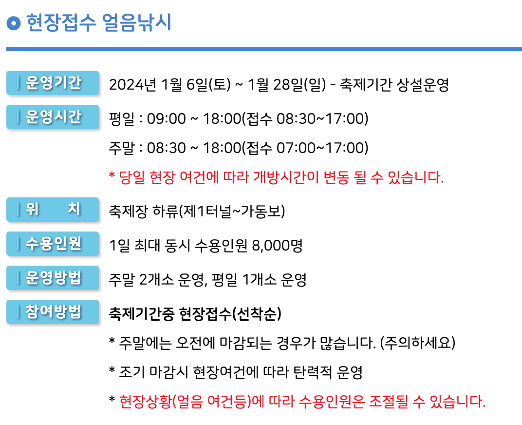 산천어 축제