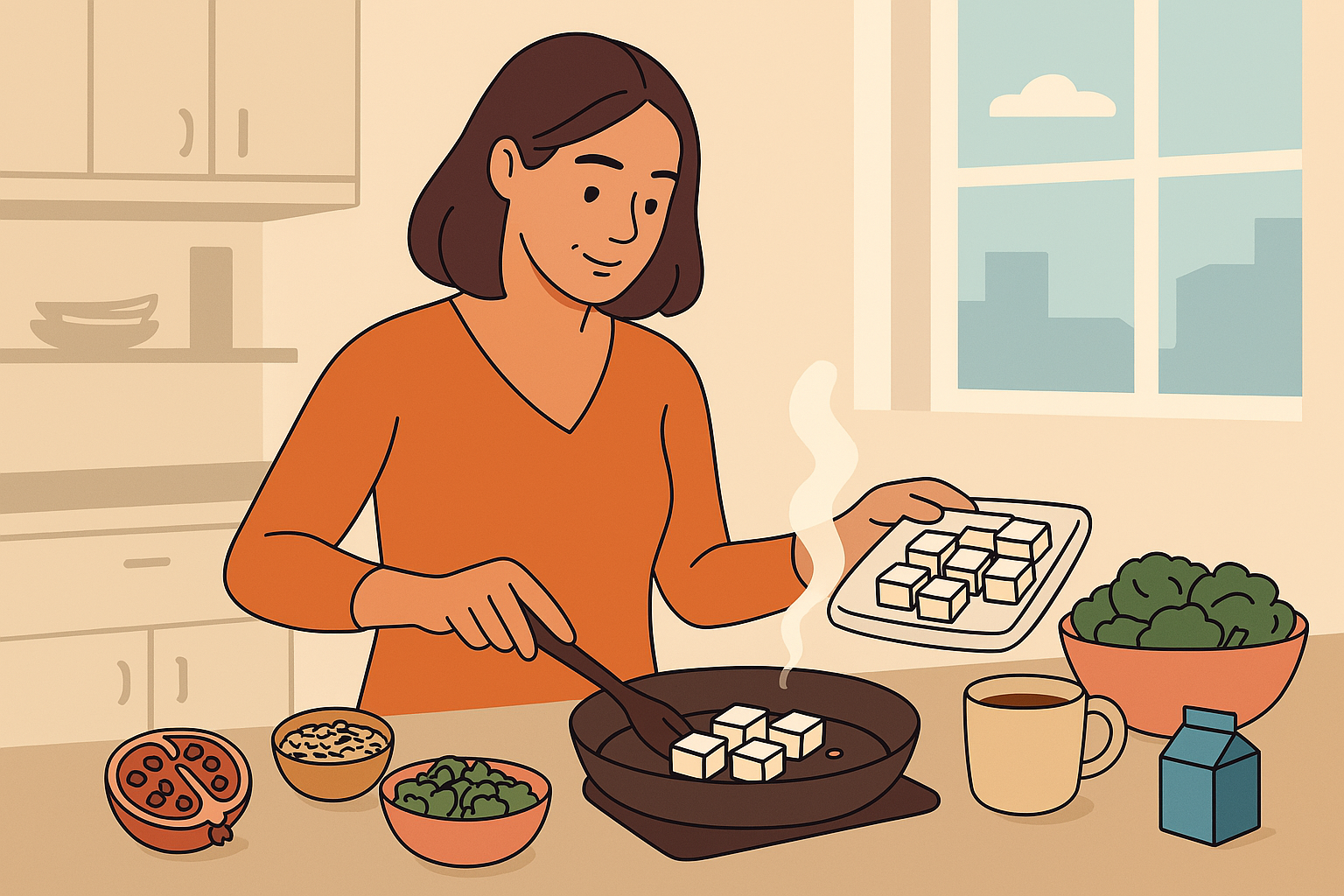 40대 여성을 위한 에스트로겐 균형 관리법과 자연식품 추천 루틴