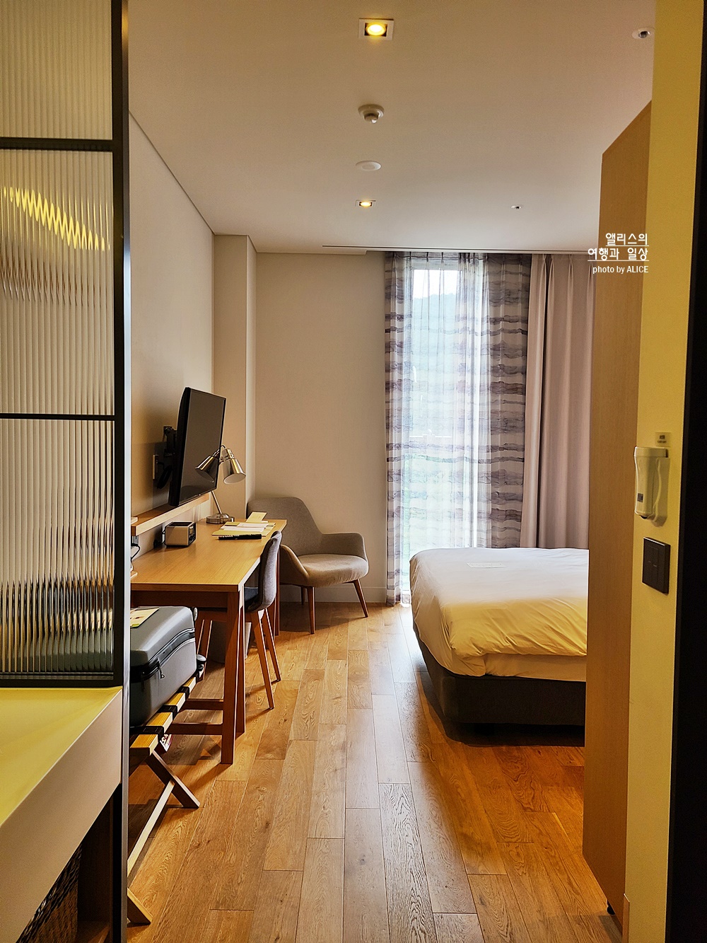 라까사호텔 광명 스탠다드 더블룸 후기, 가성비 좋은 아늑한 호텔, 숲뷰