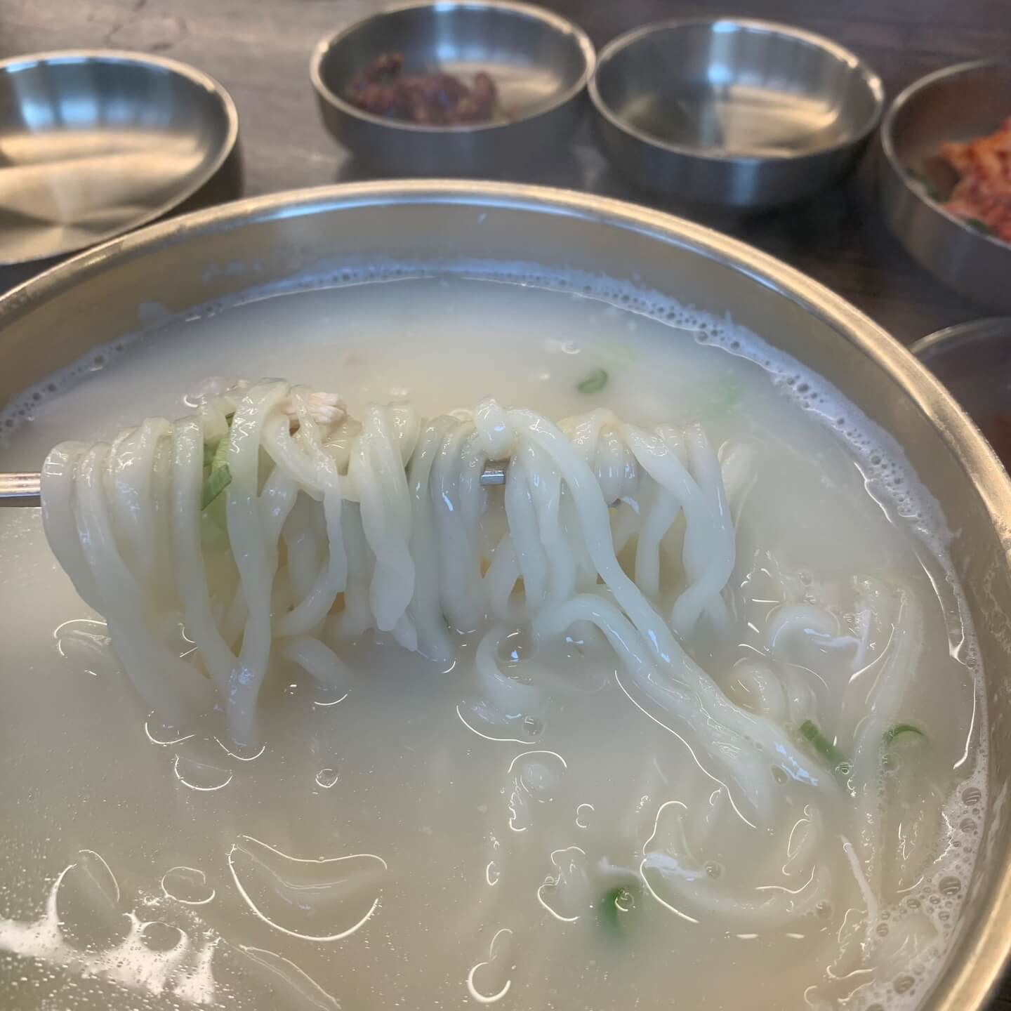 닭칼국수-육수