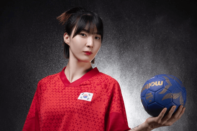 여자핸드볼 24번 강경민 선수