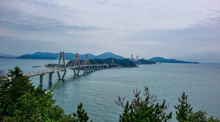 자전거로 떠나는 경남여행-거제 거가대교