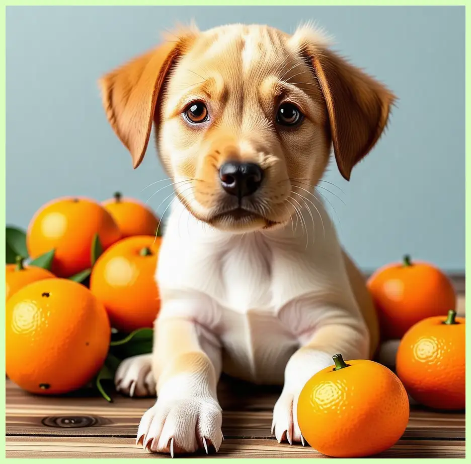 강아지 귤 먹어도 되나요? 소량 급여와 안전한 급여법