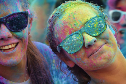 인도의 홀리(Holi) 축제