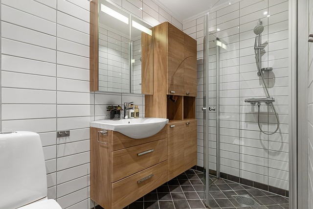 small bathroom interior