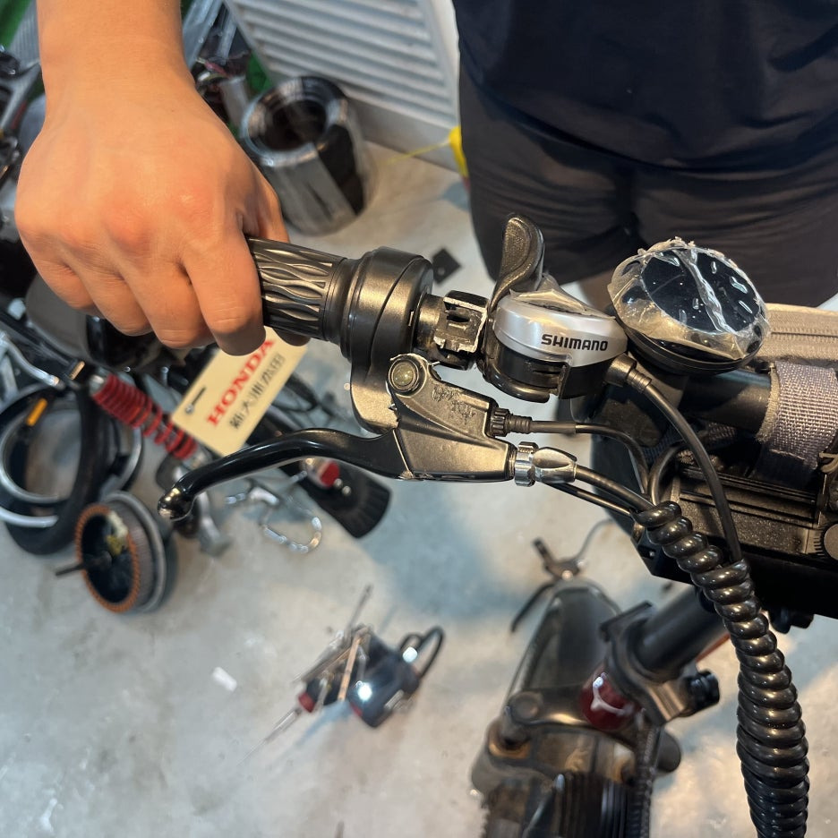 수원 전기자전거 수리 AS: 타이탄700-브레이크 안 잡힘, TITAN 레버 교체, 경기 화성 동탄 오산 용인 광교 안양 안산 군포 분당