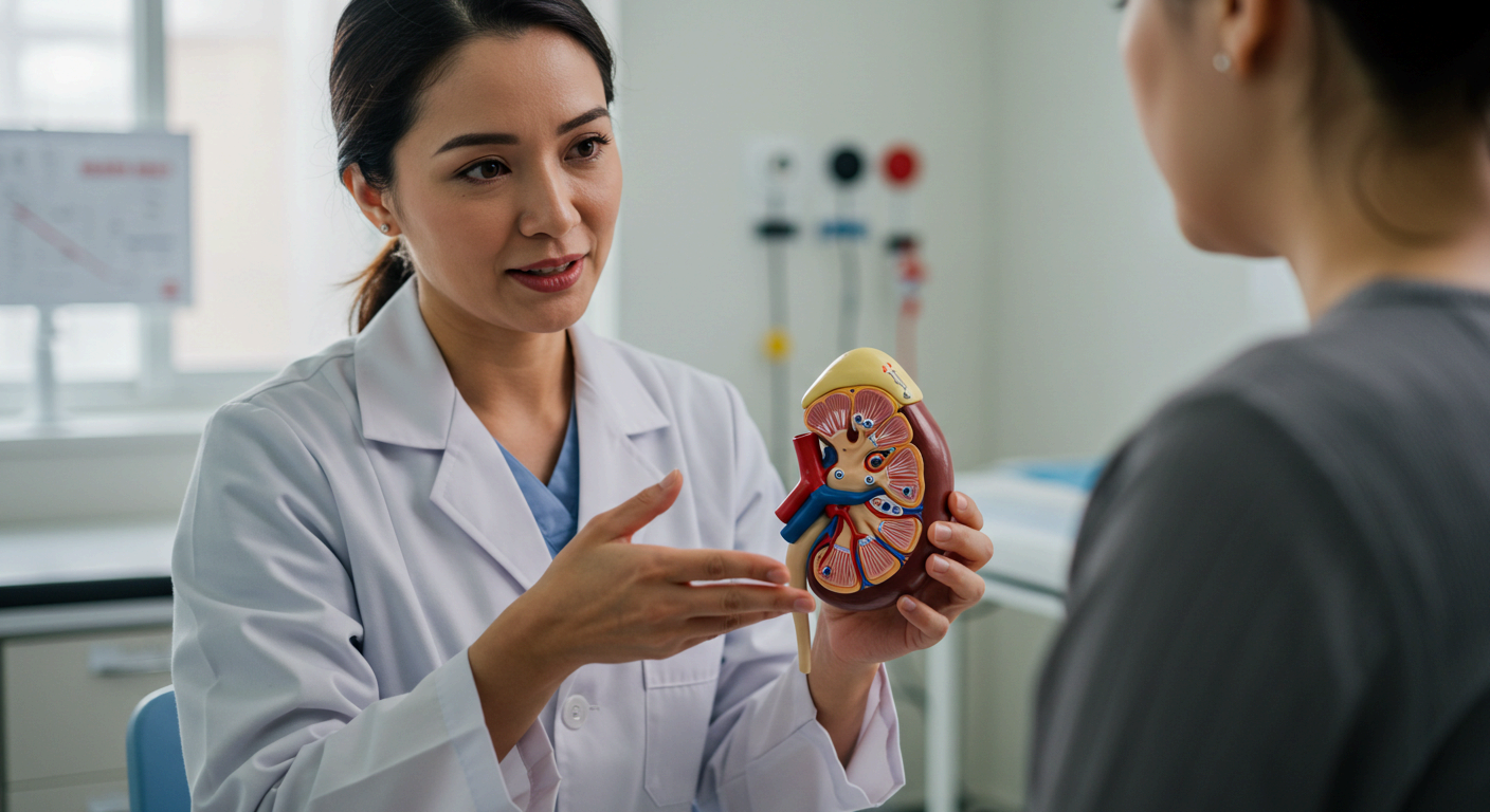 수분 섭취는 의사의 지시에 따라 조절해야 합니다