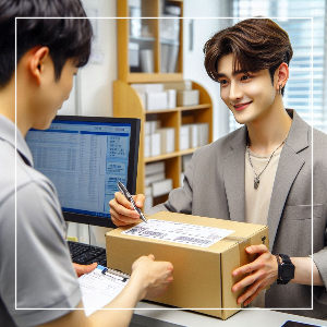 우체통 위치 및 우편물 접수 방법