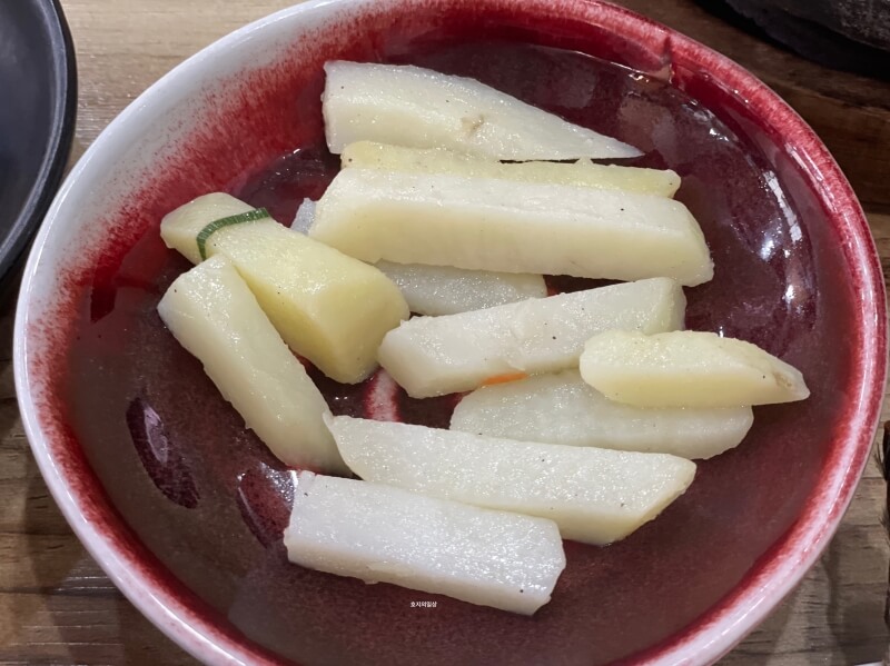천안 서북구 로컬 가성비 맛집 한일한정식 - 감자 볶음
