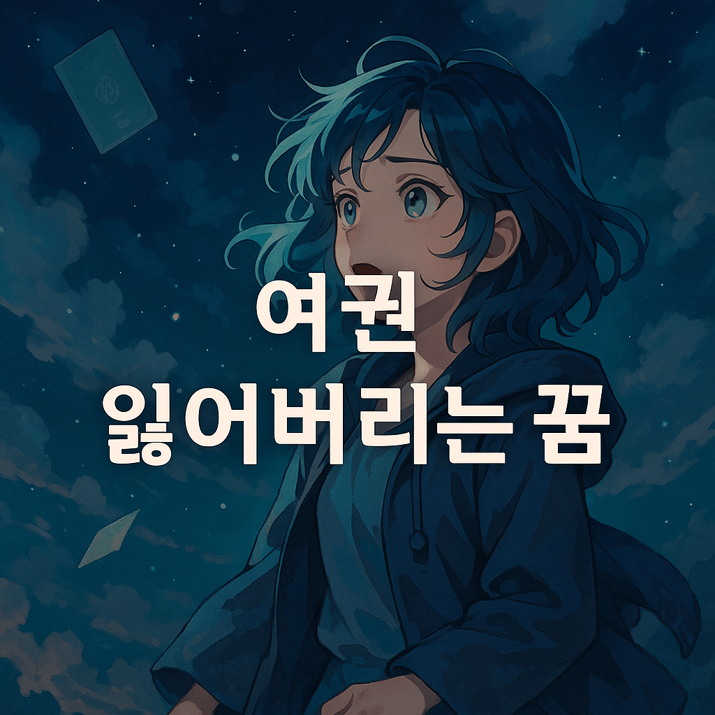 여권 잃어버리는 꿈
