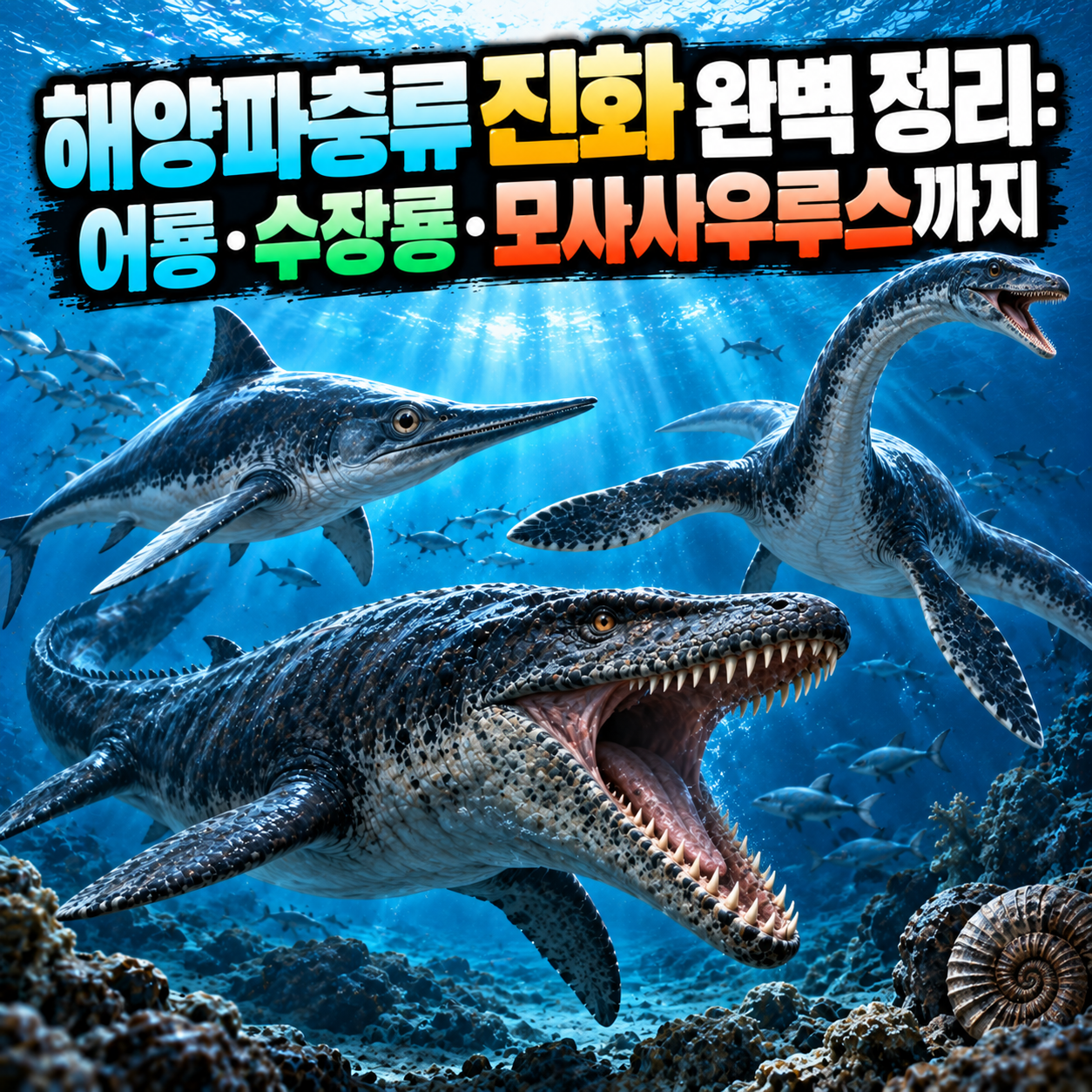 해양파충류 진화