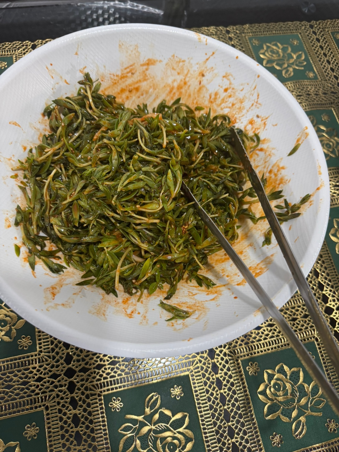 봄나물 무침 이미지