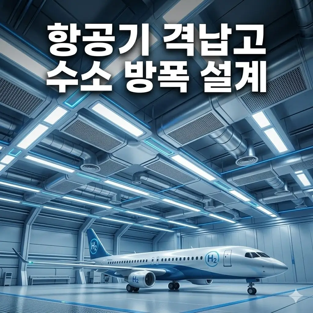 항공기 격납고 공사에서 수소 장비 방폭 설계가 강화되는 배경