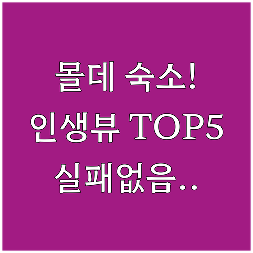 노르웨이 몰데 자유여행 숙소 추천 5..