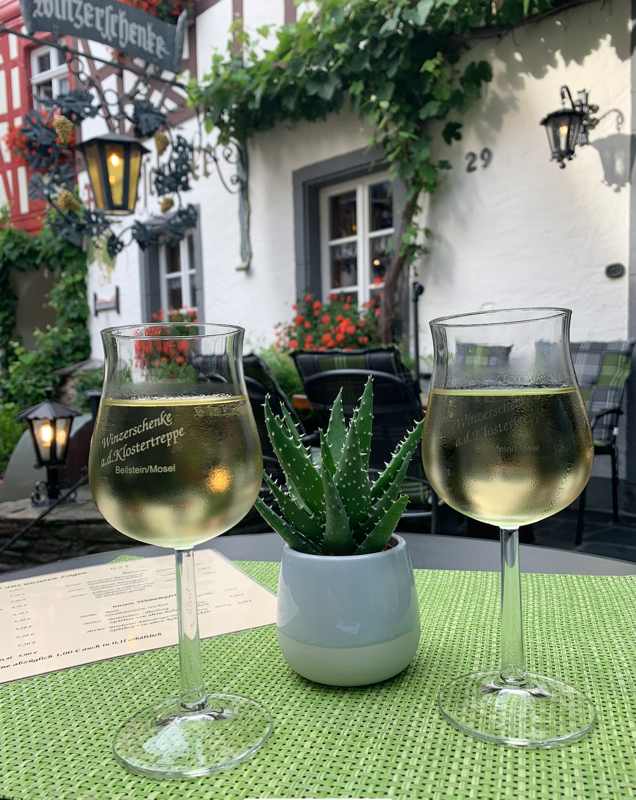 모젤 지역 비엘스타인의 와인 바