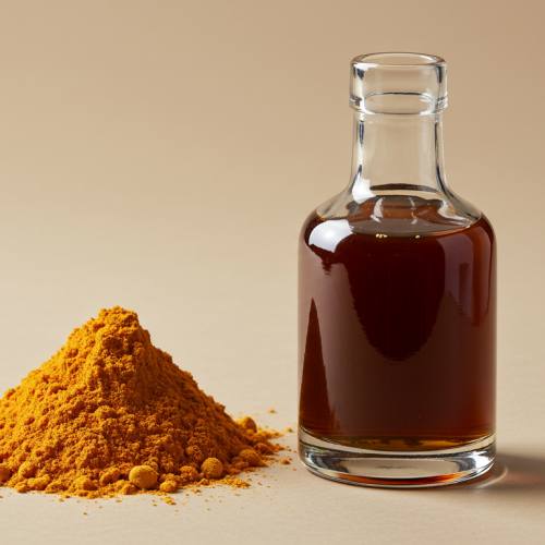 생강분말과 생강청 같이 나온 사진