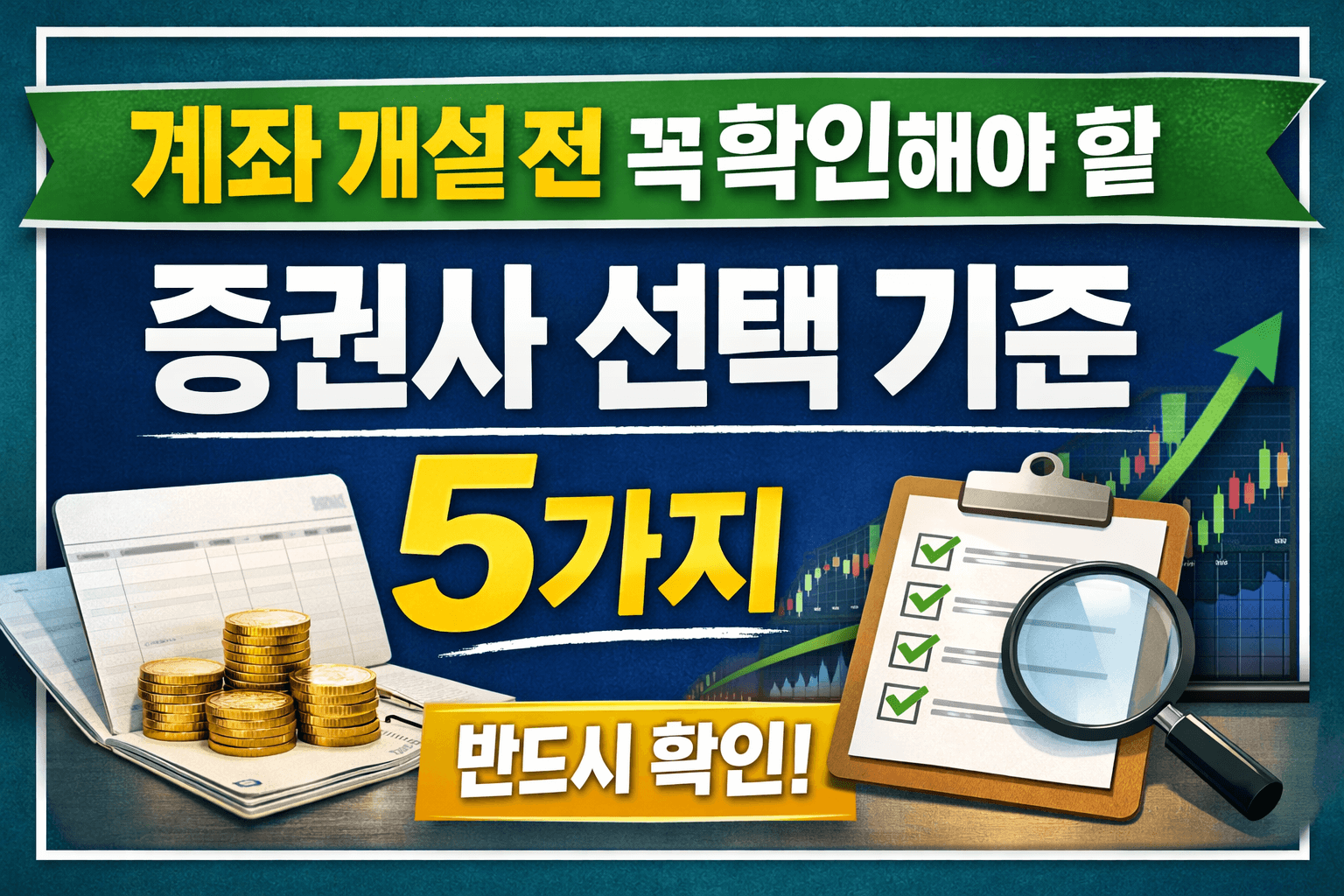 증권사 선택 기준