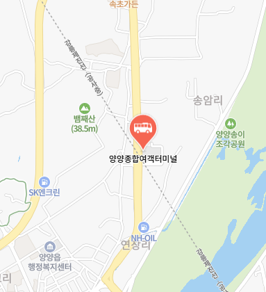 양양종합여객터미널 위치