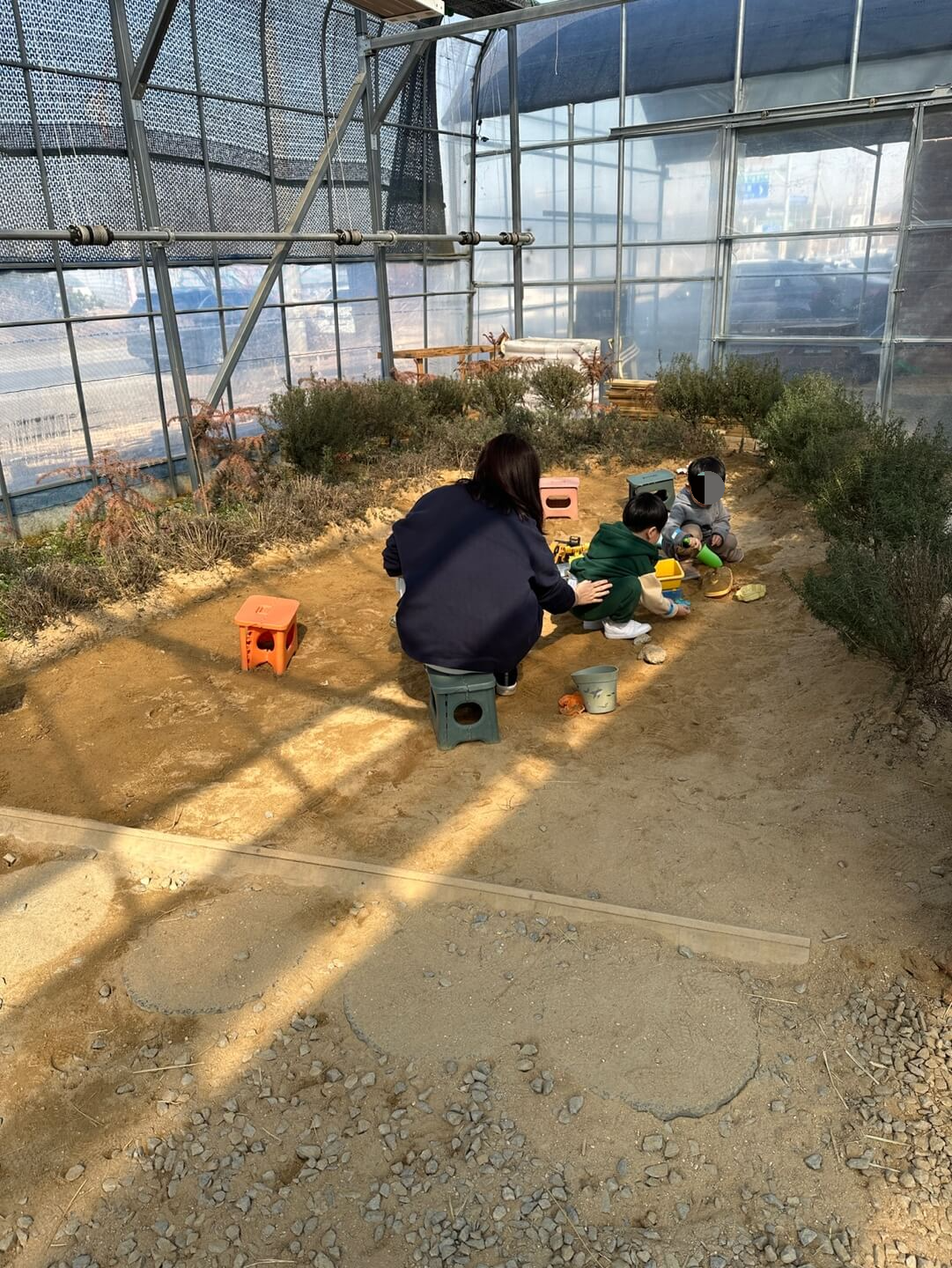 리프플레이스 모래놀이 공간 아이 실내 놀이 체험 구역