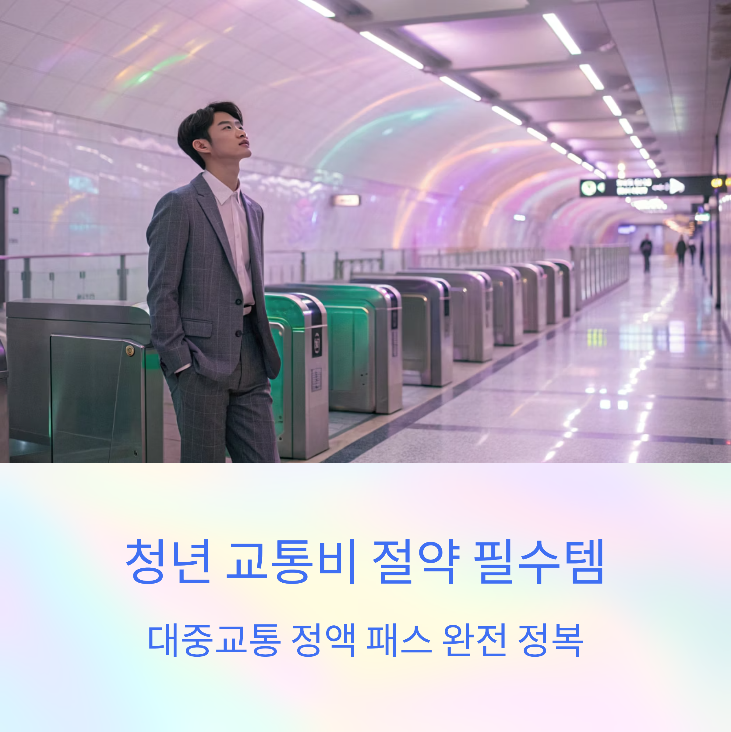 청년 교통비 절약 필수템 대중교통 정액 패스 완전 정복