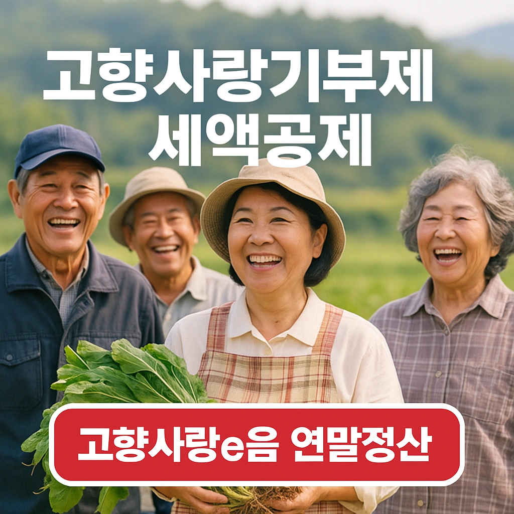 고향사랑기부제 세액공제