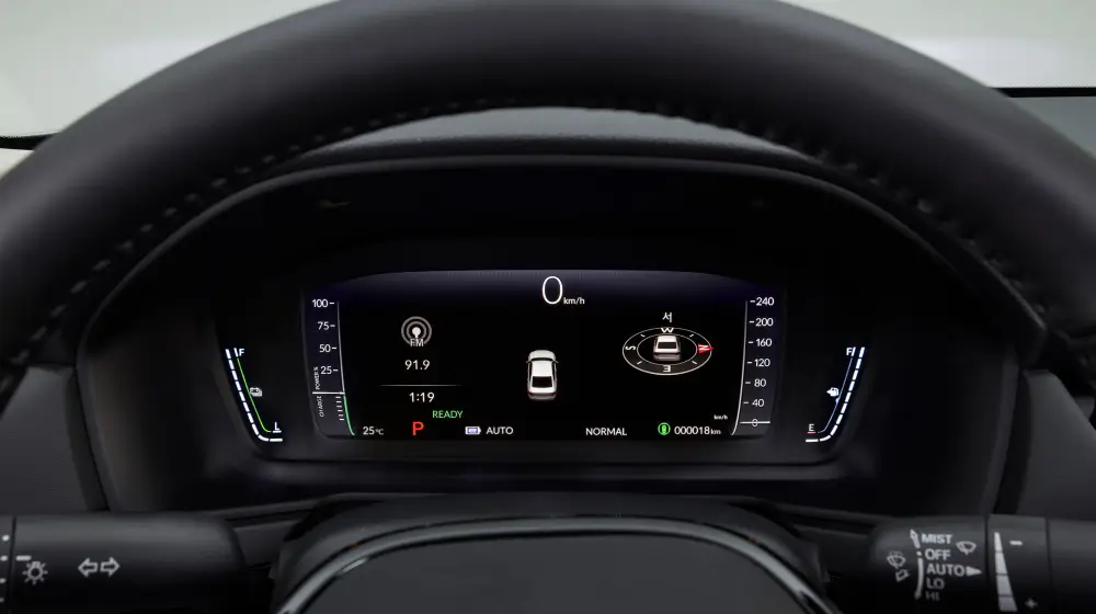 혼다 어코드 하이브리드 이미지 계기판