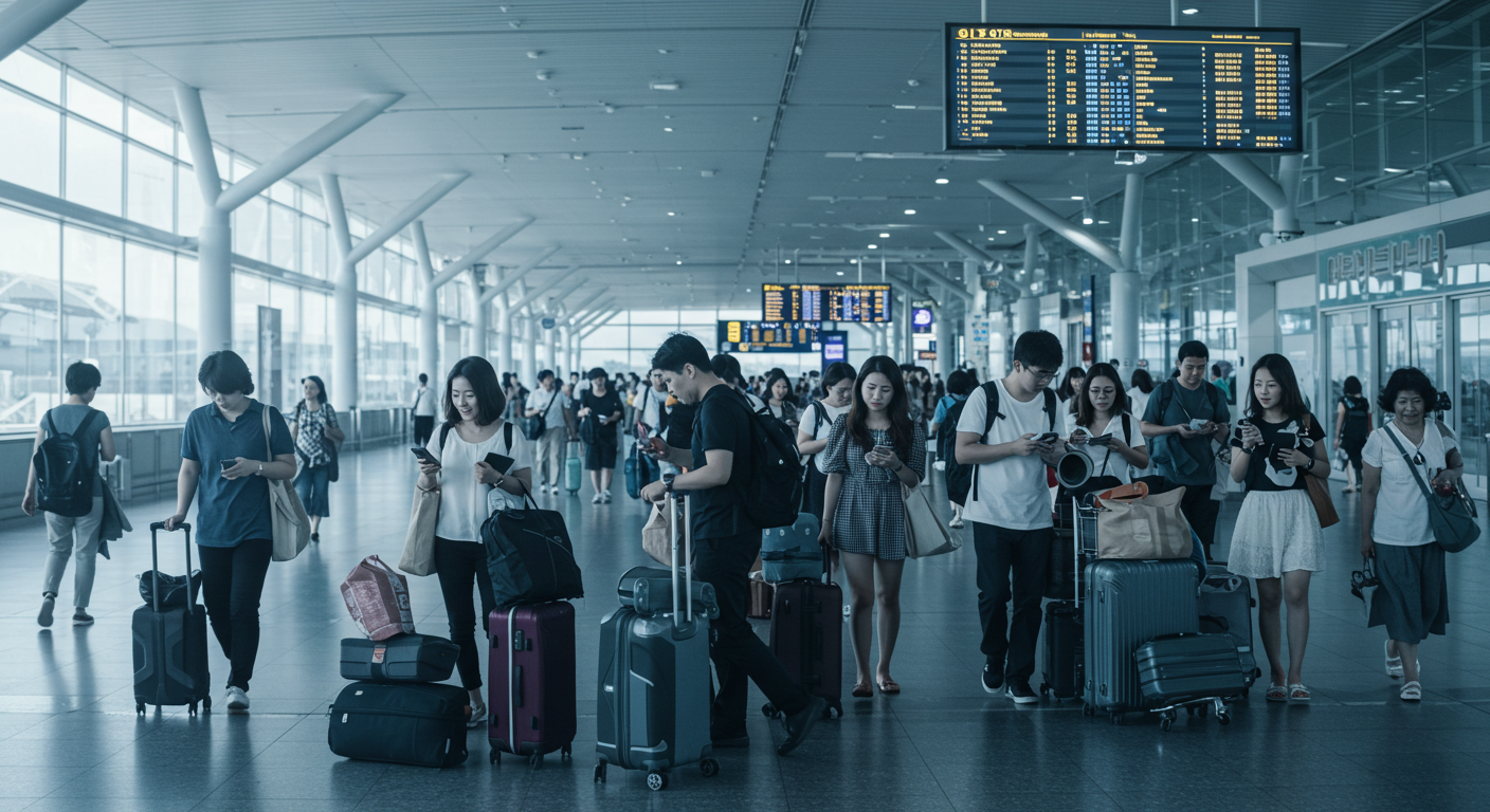 항공사별 터미널 배치 현황