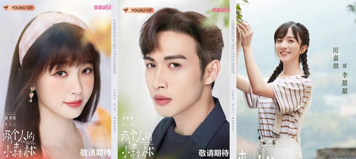 [중드추천] 드라마다시보기 량개인적소삼림 결말 줄거리 등장인물 우서흔, 장빈빈, 려가기