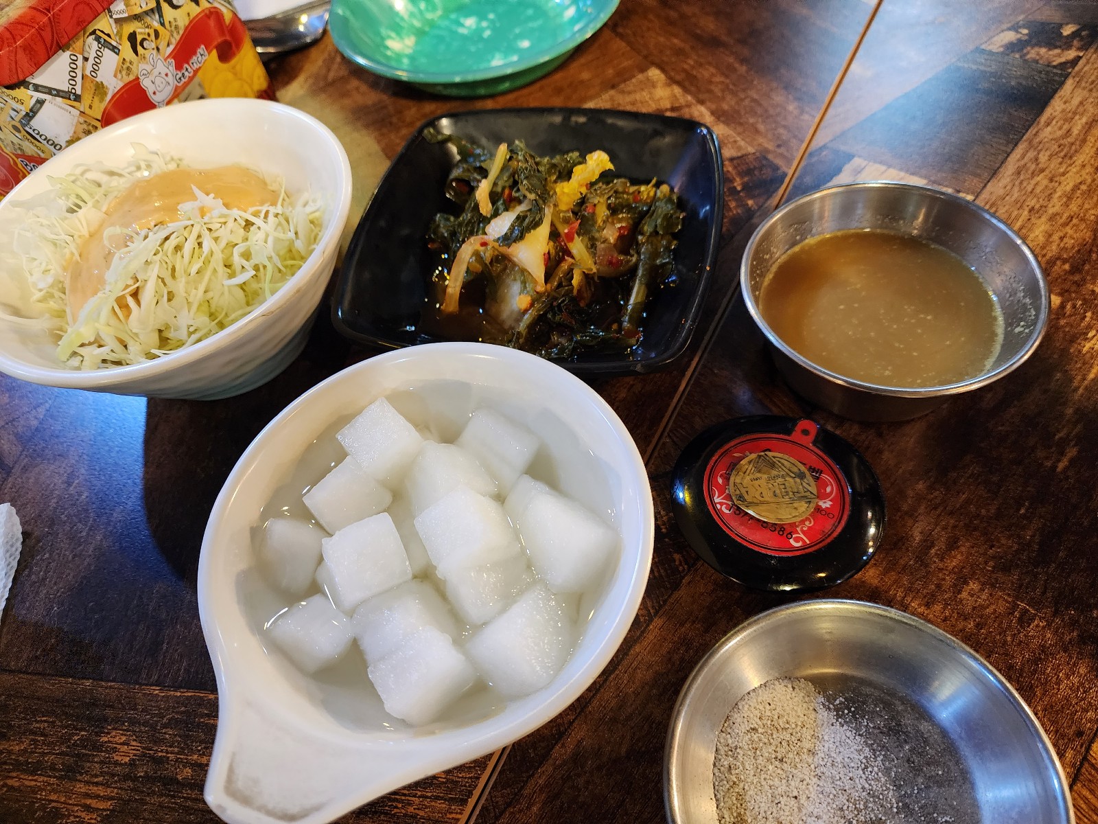 무와 소스