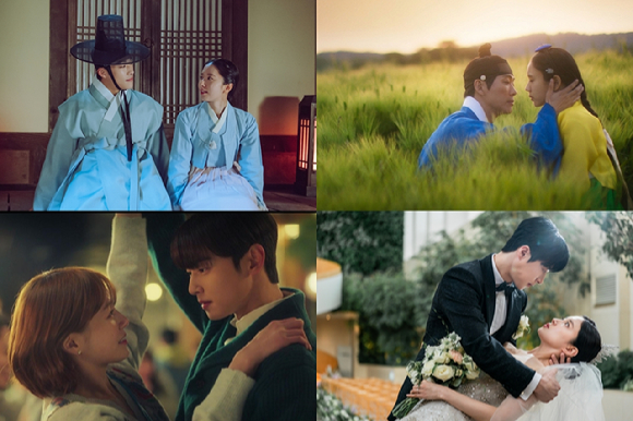 우도환 김지연&#44; 남궁민 안은진&#44; 차은우 박규영&#44; 이세영 배인혁이 &#39;2023 MBC 연기대상&#39; 베스트커플상 후보에 올랐다. [사진=MBC]