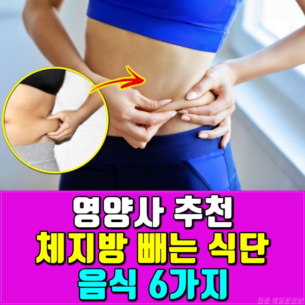체지방 빼는 식단, 체지방 분해 식품, 다이어트 피트니스 건강, 팁줌 매일꿀정보