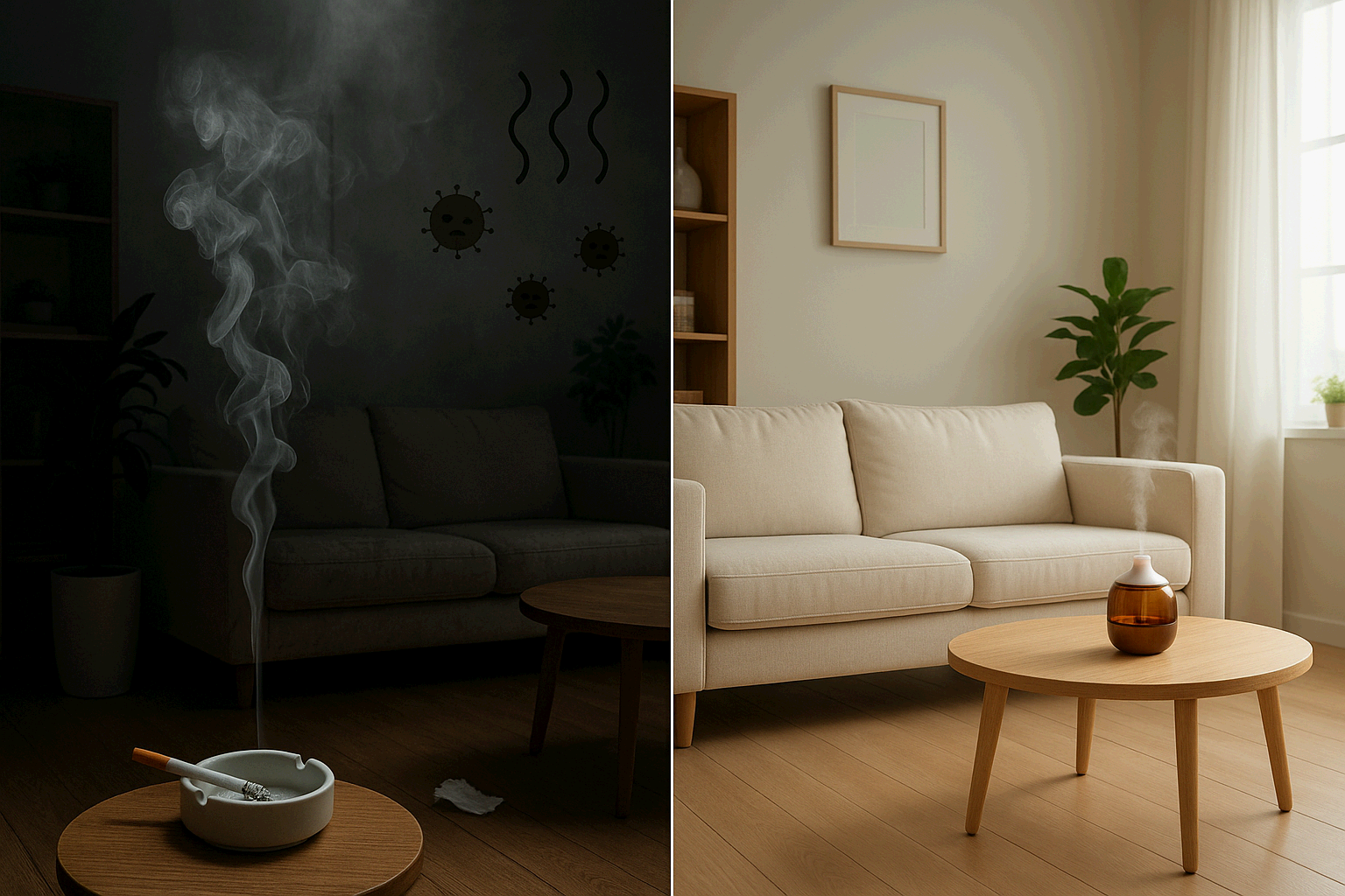 에센셜오일 사용과 생활환경 청결에 미치는 영향