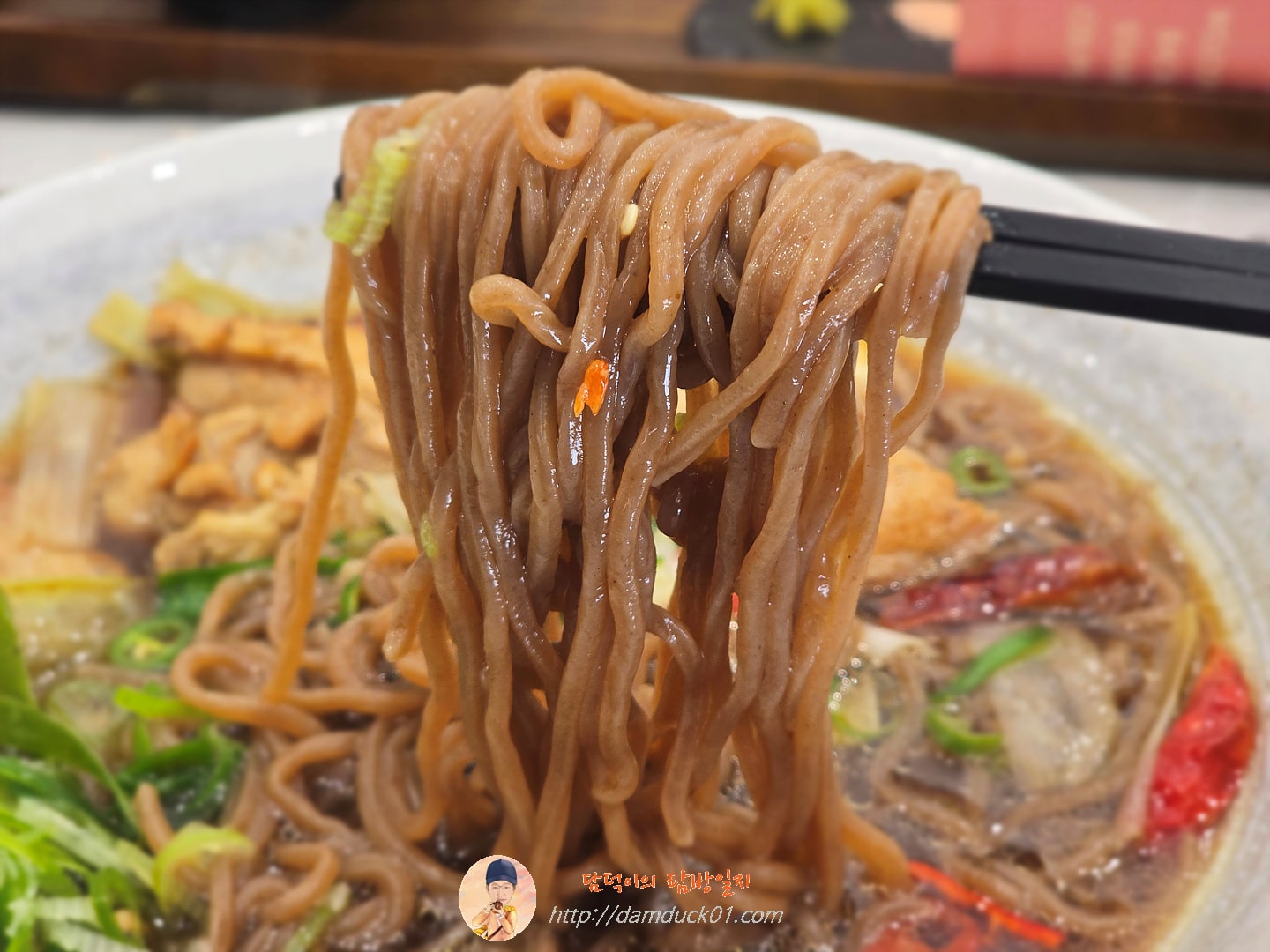 닭고기 온소바 정식