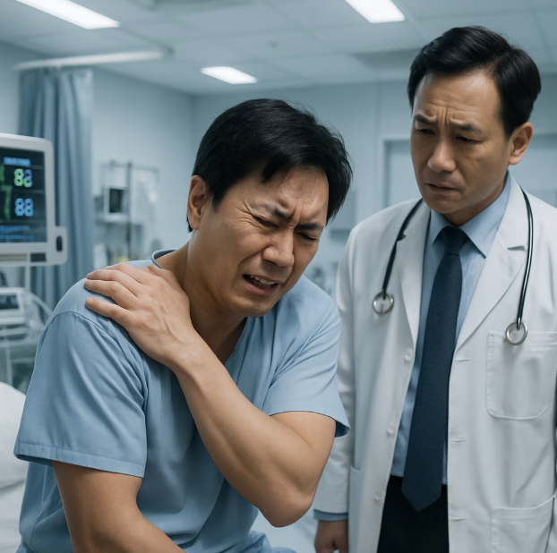 증상 1: 갑자기 찾아온 극심한 통증