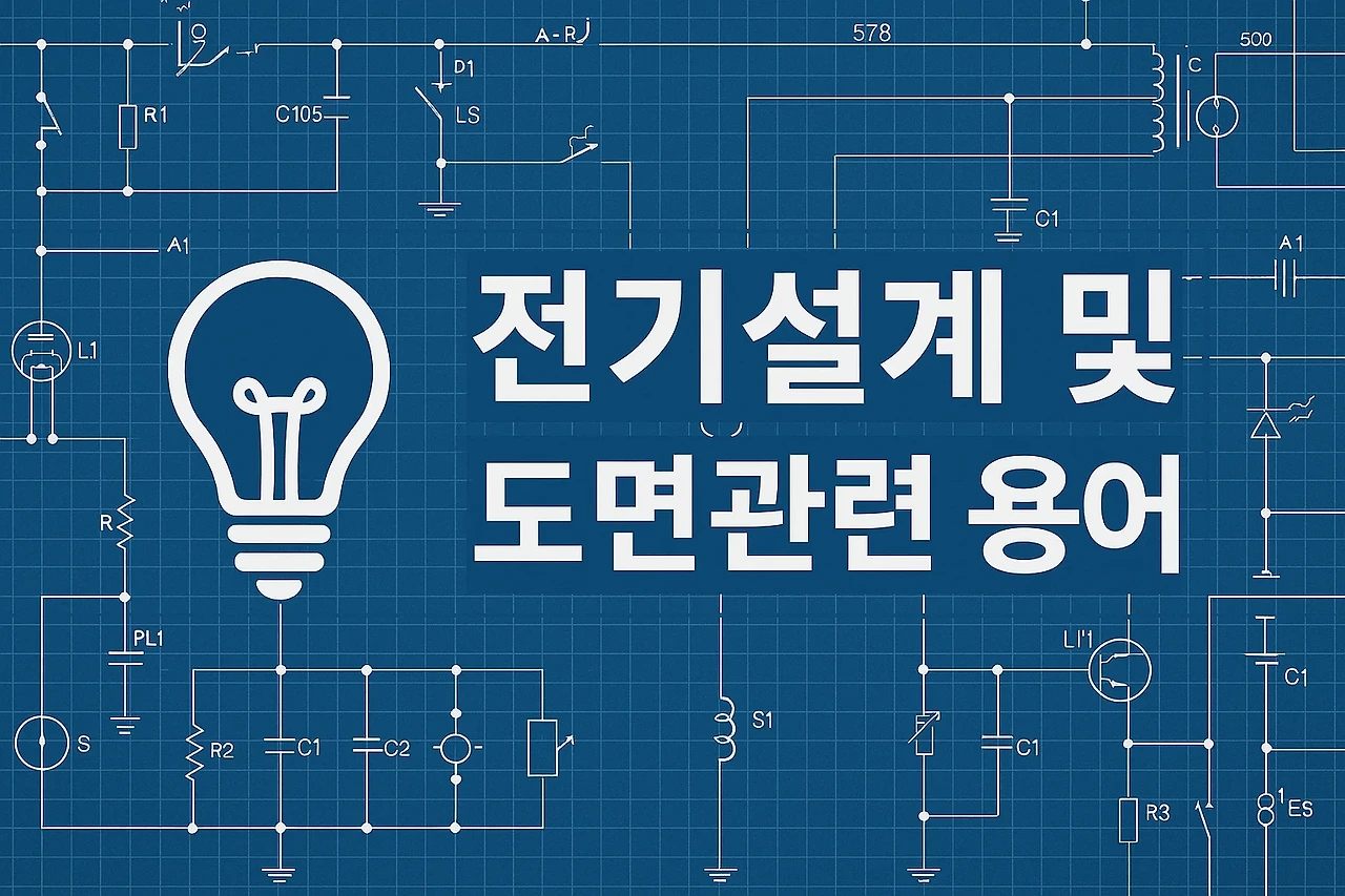전기설계 및 도면 관련 용어