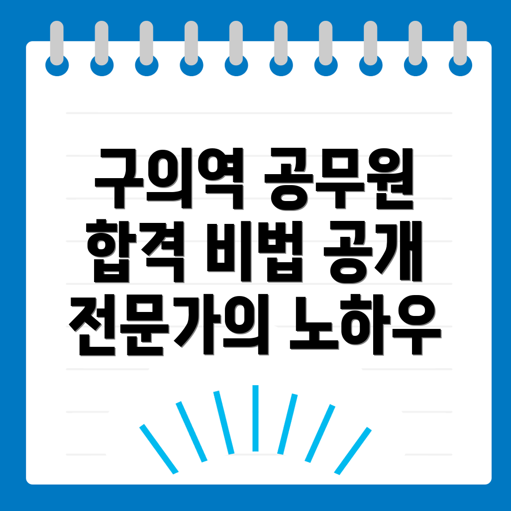 구의역 공무원 학원