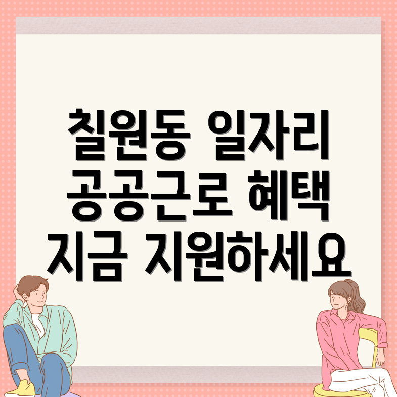 칠원동 일자리