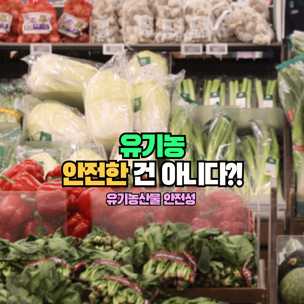 유기농이 안전한 건 아니다?!