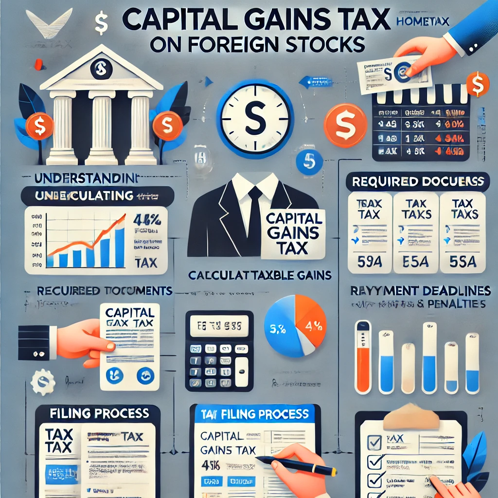 해외주식 양도소득세 신고 방법