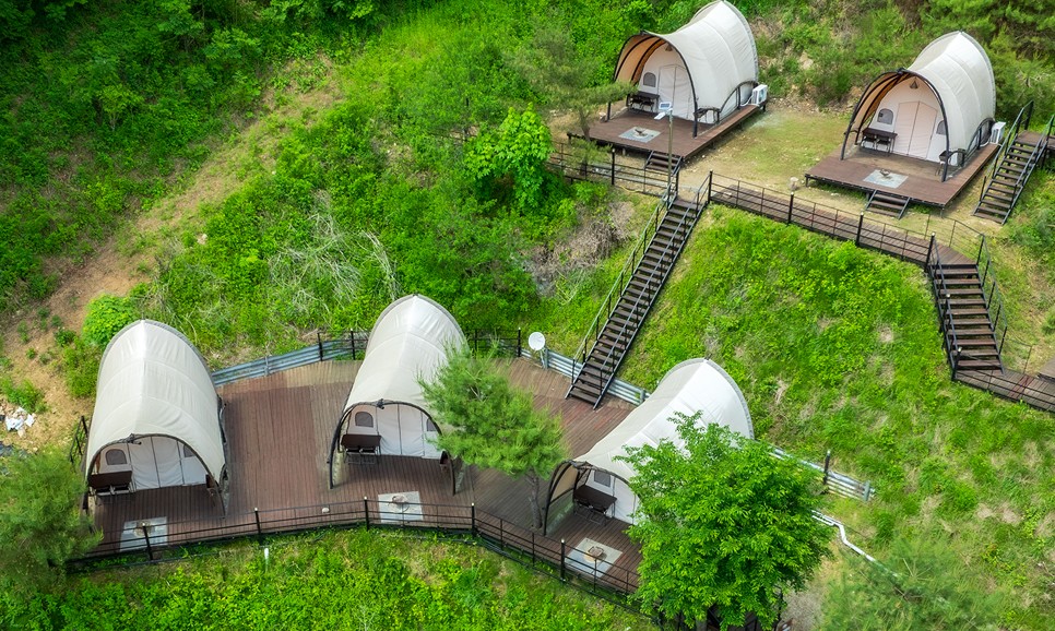 가평 명지산 카라반 글램핑장 (오페라 하우스)