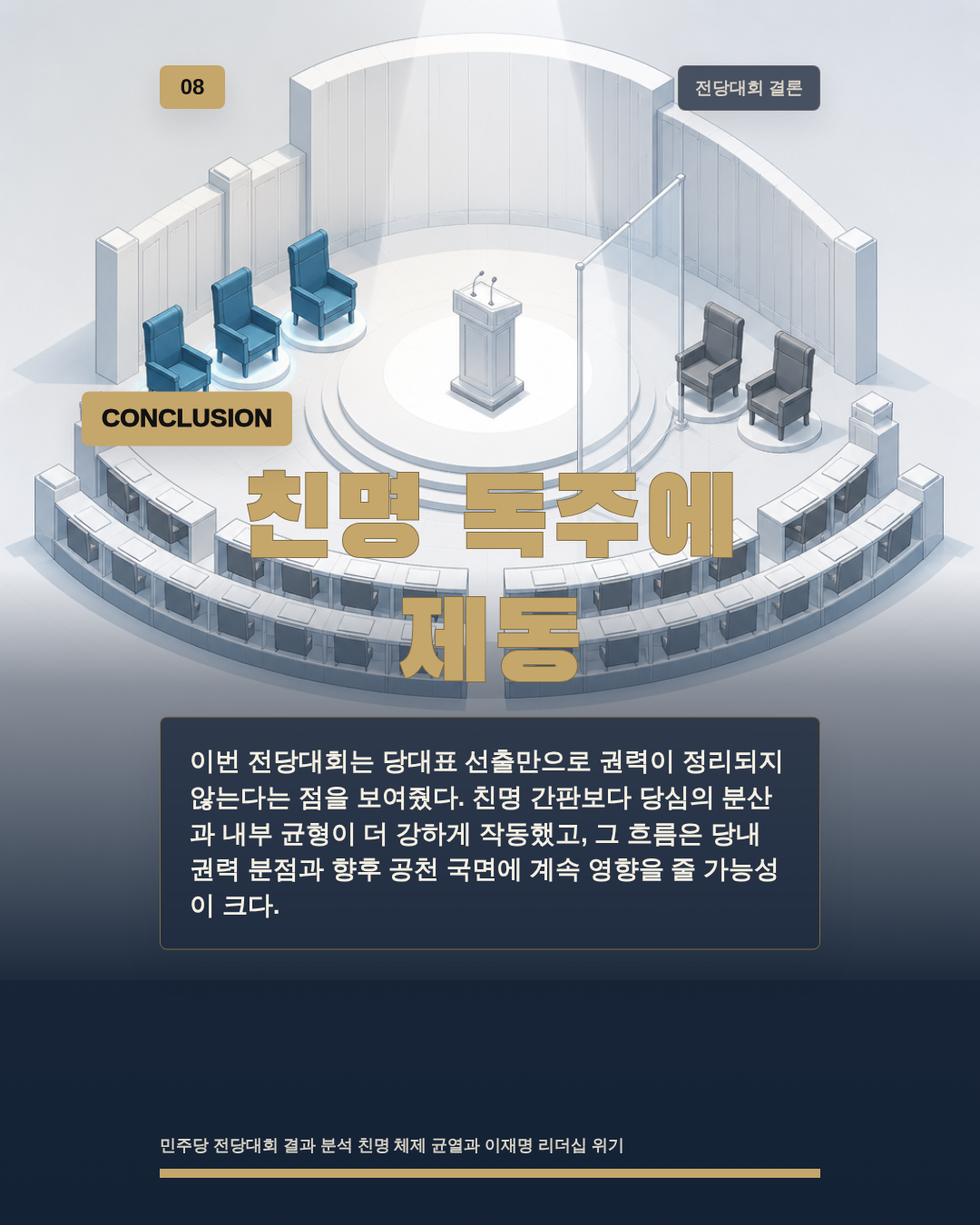 친명 독주에 제동