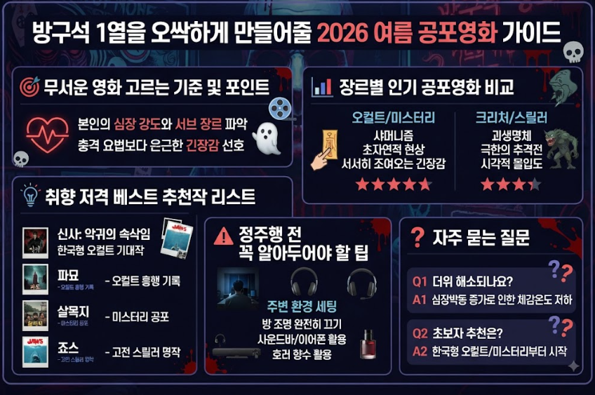 넷플릭스 볼만한 무서운 영화