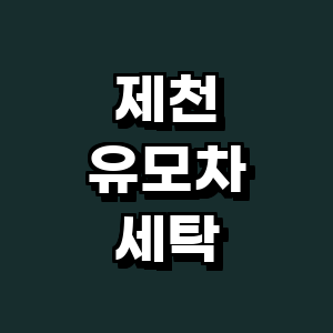 제천시 유모차 세탁