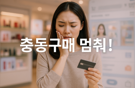 충동구매 탈출기 (원인, 습관, 실천법)