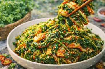 봄동 비빔밥 레시피