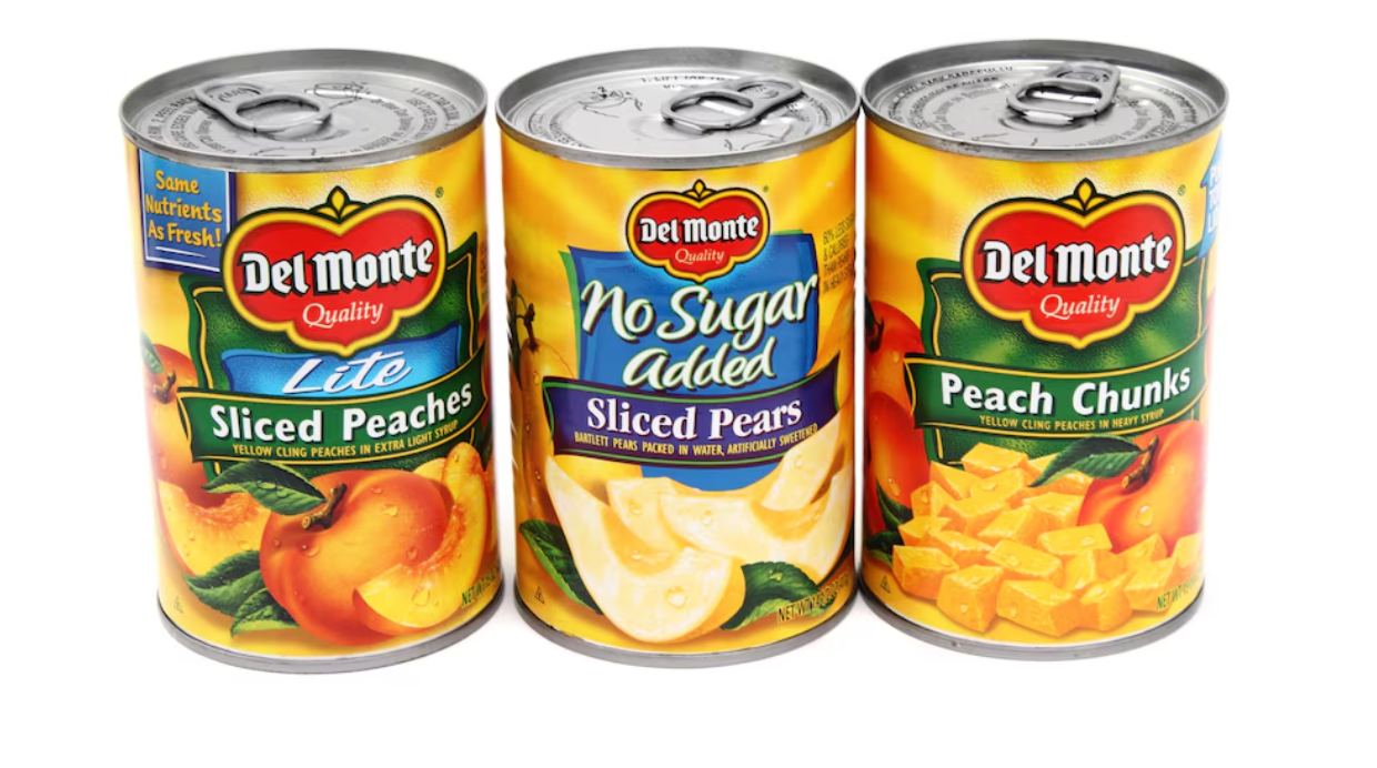 대표 통조림 브랜드 델몬트